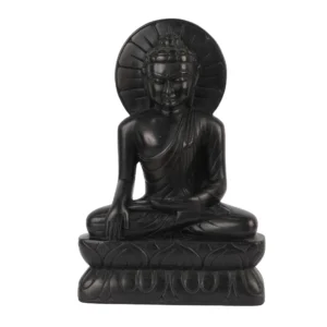 Bhumisparsha – Touching the Earth (Black, 17 cm Long)